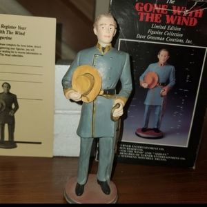 GONE WITH THE WIND ASHLEY WILKES Large FIGURINE Dave Grossman w/ box & COA